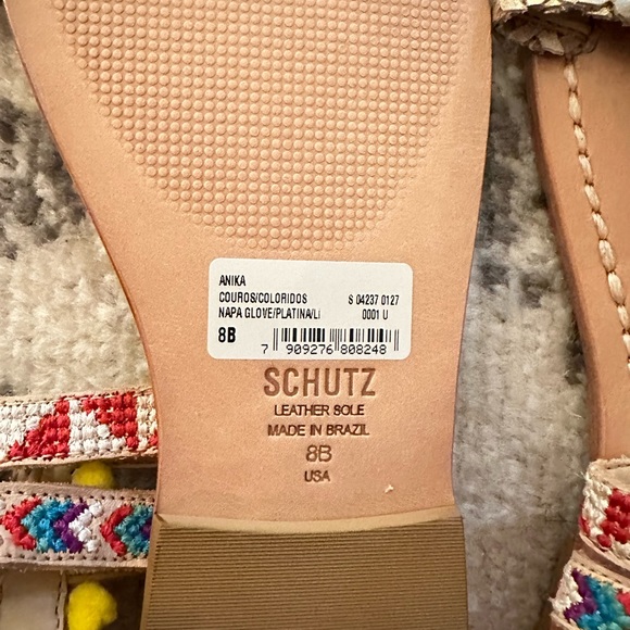 NWT Schutz Anika Sandals Size 8B - Picture 7 of 9
